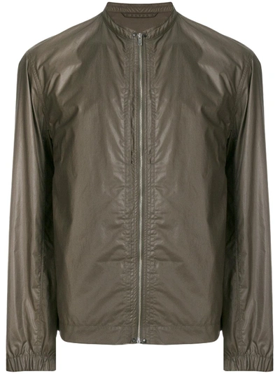 Shop Lemaire Fitted Bomber Jacket - Brown