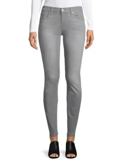 Shop 7 For All Mankind Gwenevere Skinny Jeans In Light Stone Grey