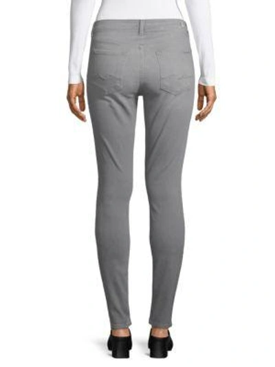 Shop 7 For All Mankind Gwenevere Skinny Jeans In Light Stone Grey