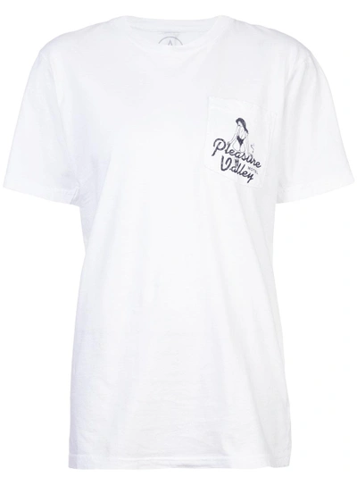 Shop Local Authority Pleasure Valley Motel T-shirt - White
