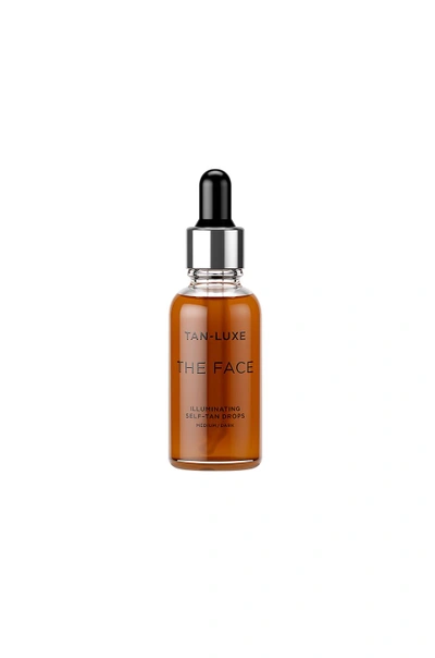 Tan-luxe The Face Illuminating Self-tan Drops In Medium,dark