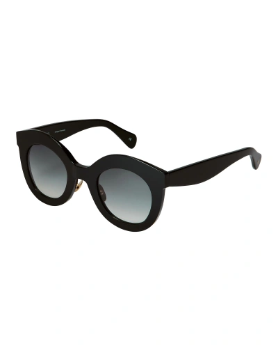 Shop Kaleos Oversized Cat Eye Sunglasses