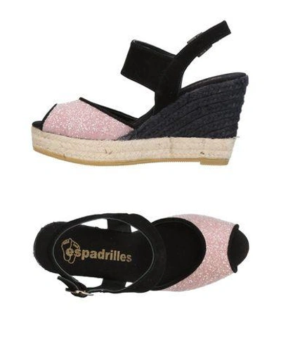 Shop Espadrilles Sandals In Pink