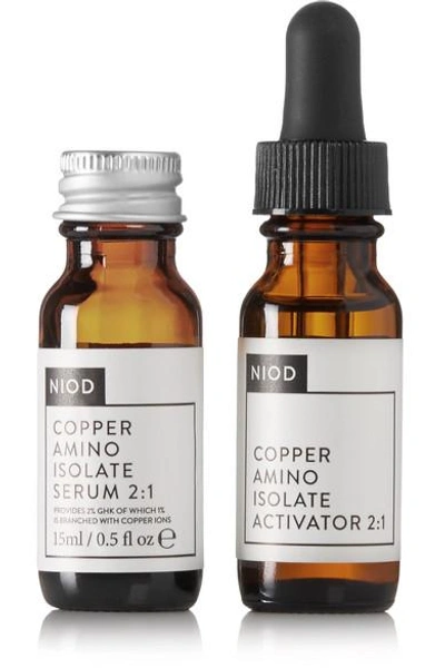 Shop Niod Copper Amino Isolate Serum 2:1, 15ml In Colorless