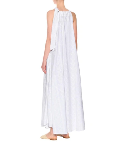 Shop Kalita Camille Embroidered Maxi Dress In White