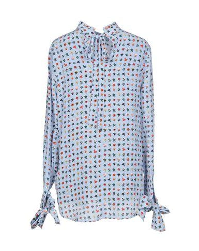 Shop Equipment Blouse In Sky Blue