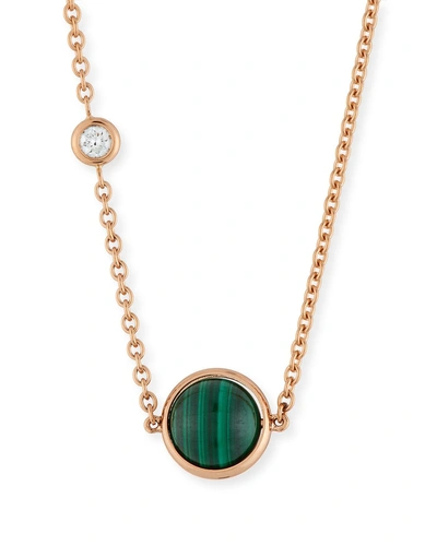 Shop Piaget 18k Possession Malachite Pendant Necklace