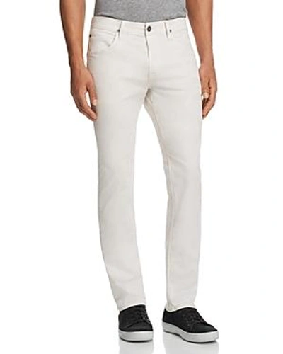 Shop Hudson Blake Slim Straight Fit Jeans In Off White
