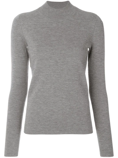 Shop Joseph Round Neck Jumper - Grey