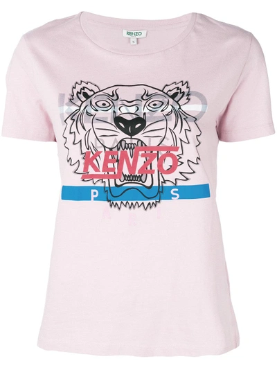 Shop Kenzo Hyper Tiger T-shirt In Pink