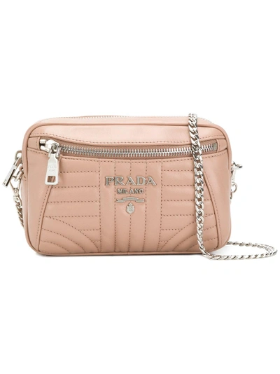 Shop Prada Bevelled Camera Bag