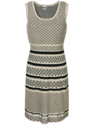 Shop M Missoni Metallic Fitted Knit Dress