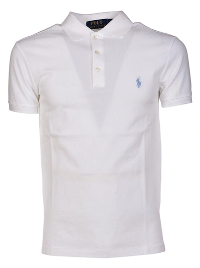 Shop Polo Ralph Lauren Classic Polo Shirt In White