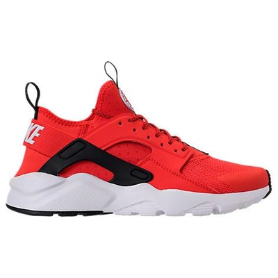 Shop Nike Men's Air Huarache Run Ultra Casual Shoes, Red