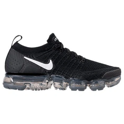 Shop Nike Women's Air Vapormax Flyknit 2 Running Shoes In Black Size 5.0