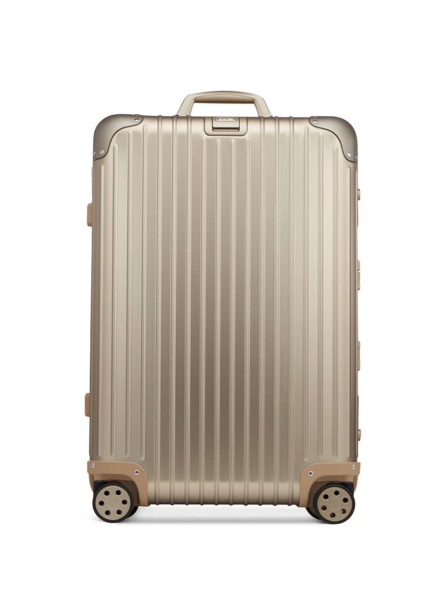 rimowa topas titanium