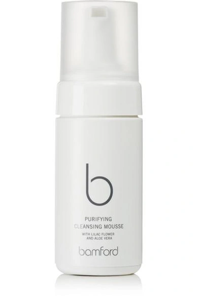 Shop Bamford Purifying Cleansing Mousse, 100ml - One Size In Colorless