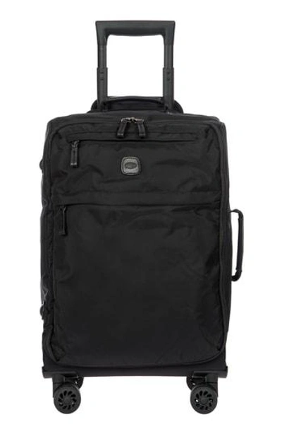 Shop Bric's X-bag 21-inch Spinner Carry-on - Black In Black/ Black