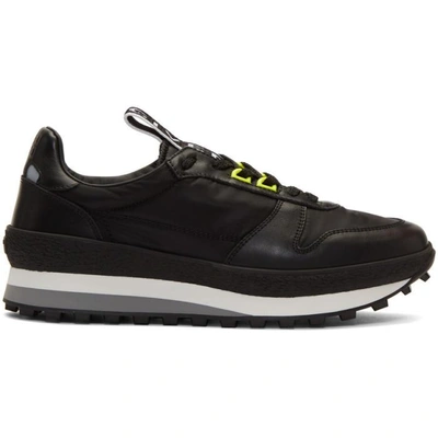Shop Givenchy Black Tr3 Runner Sneakers