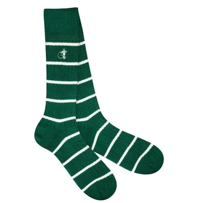 Shop London Sock Company Pitch Side Green & White
