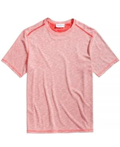 Shop Tommy Bahama Men's Islandzone Flip Tide Reversible Performance T-shirt In Red Cherry