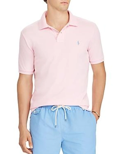 Shop Polo Ralph Lauren Classic Fit Short Sleeve Polo Shirt In Pink