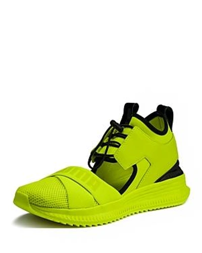 Shop Fenty X Puma Fenty Puma X Rihanna Women's Avid Cutout Sneakers In Green