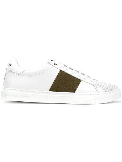 Shop Brimarts Contrast Low-top Sneakers - White