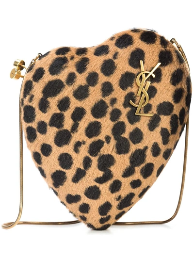 Shop Saint Laurent Love Box Clutch