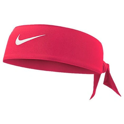 Shop Nike Dri-fit Training Head Tie In Red Polyester
