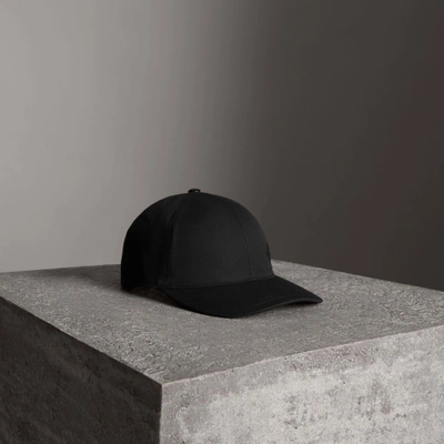 Shop Burberry Archive Logo Baseball Cap In Black