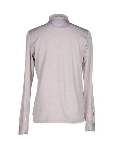 Shop La Perla Polo Shirt In Dove Grey