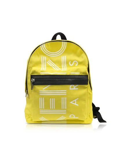 Shop Kenzo Sport Backpack In Lemon
