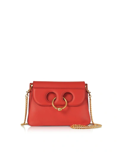 Shop Jw Anderson Scarlet Mini Pierce Bag In Red