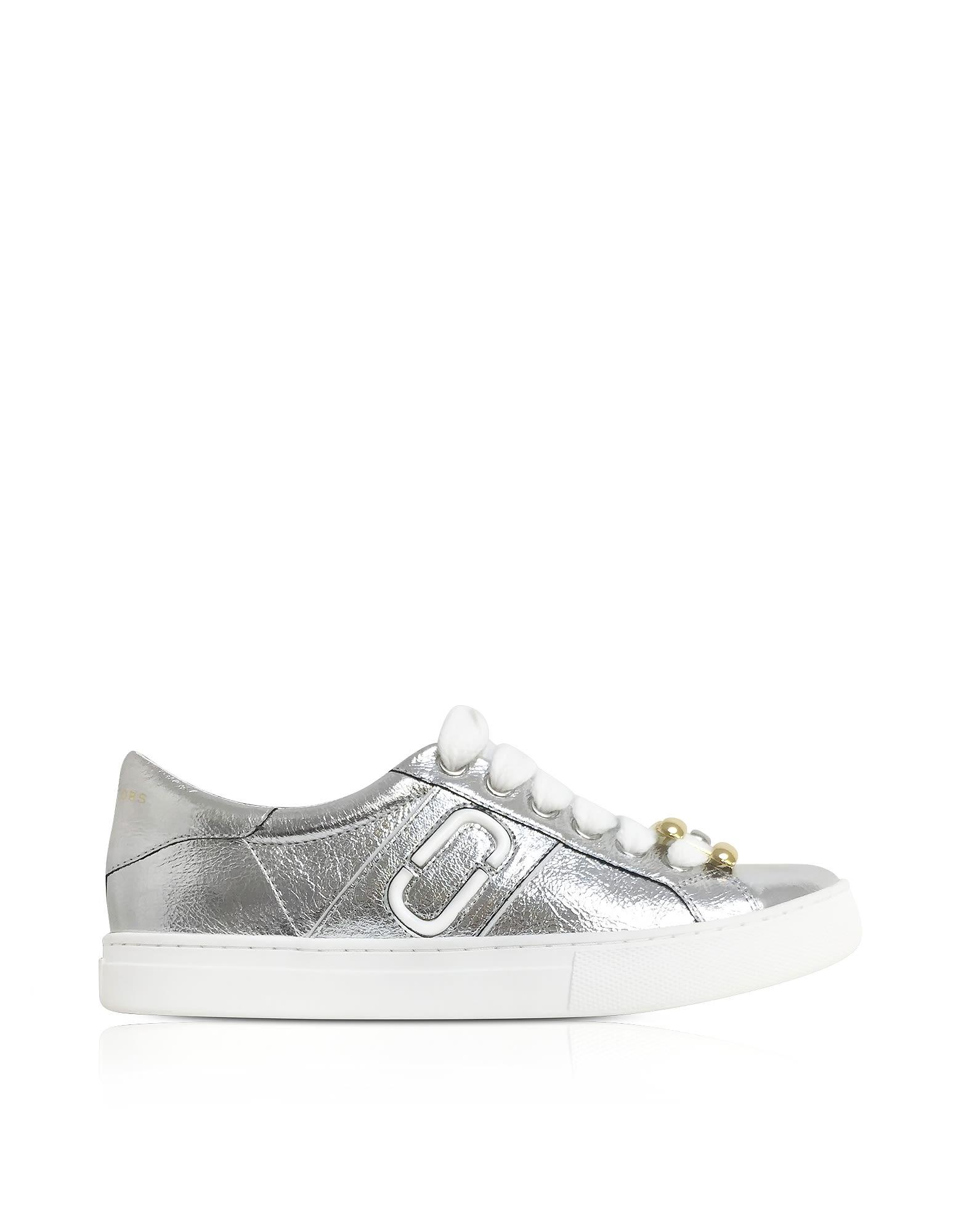 marc jacobs empire leather sneakers