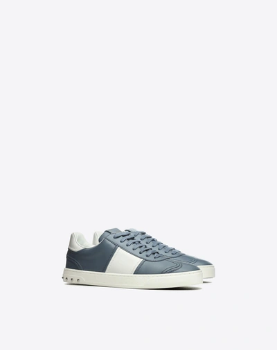 Shop Valentino Flycrew Sneaker In Grey
