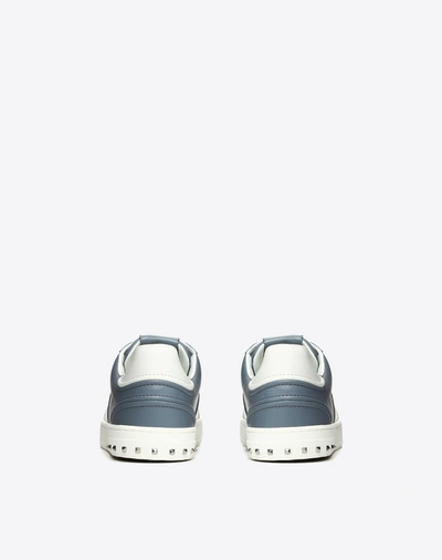 Shop Valentino Flycrew Sneaker In Grey