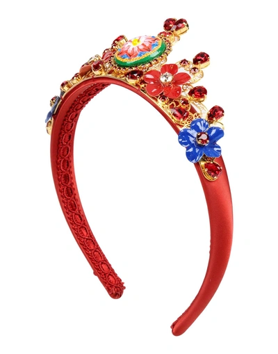 Shop Dolce & Gabbana Hair Accessories In Red