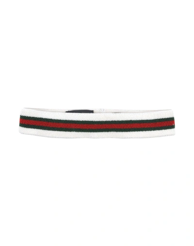 Shop Gucci Hair Accessory In White