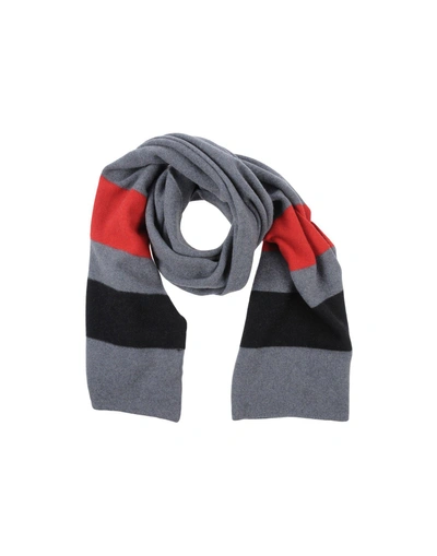 Shop Tomas Maier Scarves In Grey