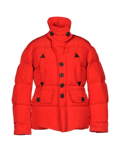 Shop Dsquared2 Down Jacket In Red