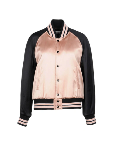 Shop Saint Laurent Jackets In Pink