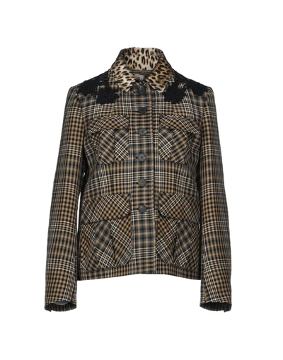 Shop Antonio Marras Jacket In Khaki