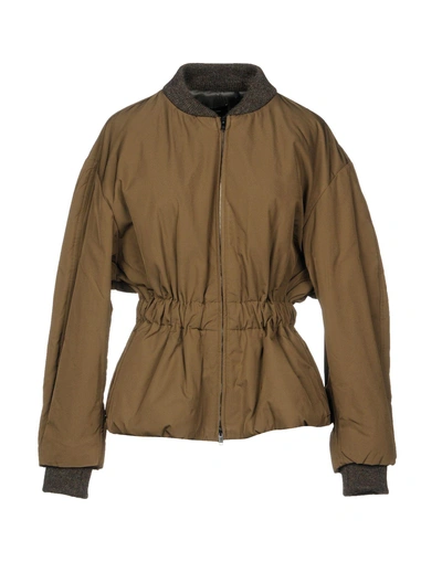 Shop Isabel Marant Jackets In Military Green