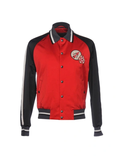 Shop Lanvin Jackets In Red