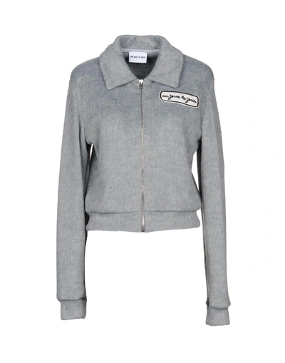 Shop Au Jour Le Jour Jacket In Grey