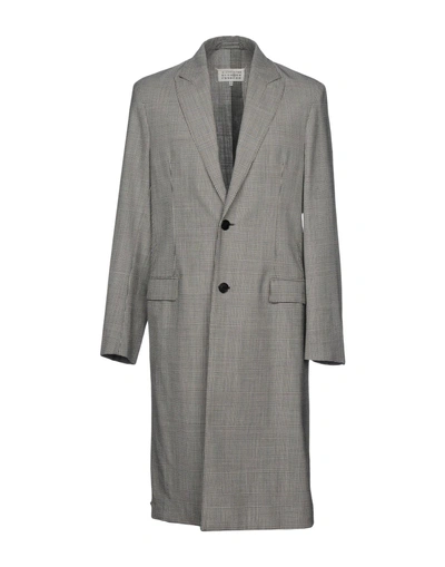 Shop Maison Margiela Full-length Jacket In Grey
