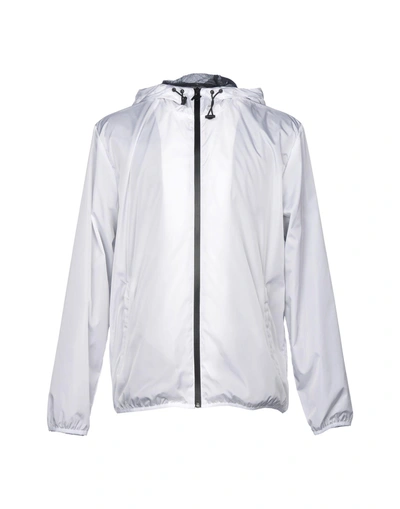 Shop Msgm Full-length Jacket In White