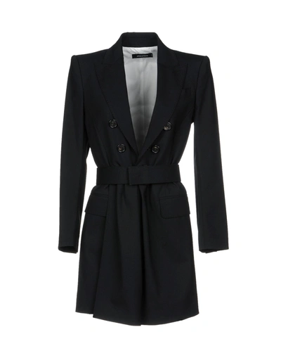 Shop Dsquared2 Full-length Jacket In Black