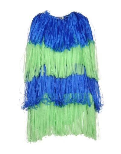 Shop Moschino Capes & Ponchos In Blue